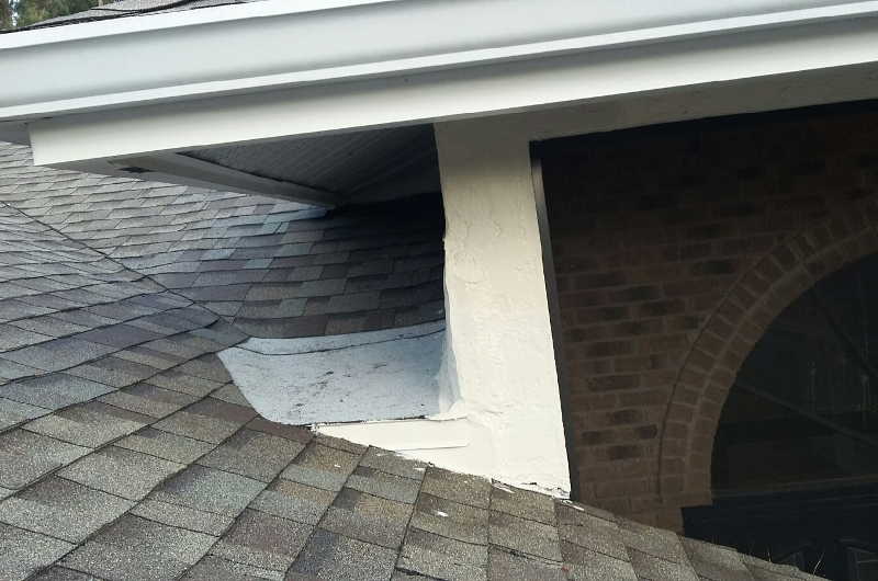 Shingle Repair - During 2